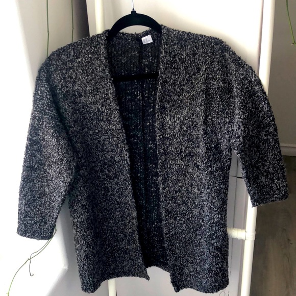 Boucle Wool Blend Cardigan - Picture 3 of 8